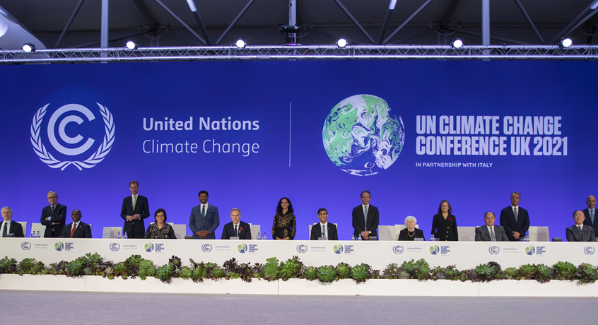 International Sustainability Standards Board announced at COP26