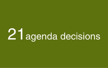 agenda decisions 2018